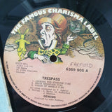 Genesis – Trespass – Vinyl LP Record - Very-Good Quality (VG) (verry)