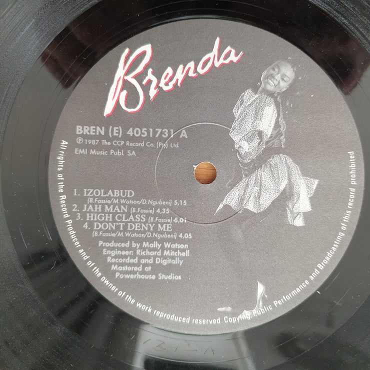Brenda Fassie – Brenda - Vinyl LP Record - Very-Good+ Quality (VG+) (verygoodplus)