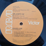 David Bowie – David Live – Double Vinyl LP Record - Very-Good Quality (VG) (verry)