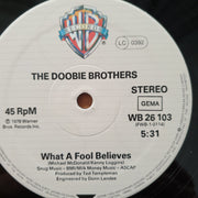 The Doobie Brothers – What A Fool Believes - Limited Edition - 45rpm - Vinyl LP Record - Very-Good+ Quality (VG+) (verygoodplus)