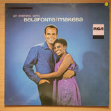 Harry Belafonte & Miriam Makeba – An Evening With Belafonte/Makeba -  Vinyl LP Record - Very-Good+ Quality (VG+)