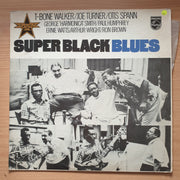 Super Black Blues Band Featuring T-Bone Walker, Big Joe Turner, Otis Spann – Super Black Blues -  Vinyl LP Record - Very-Good+ Quality (VG+)