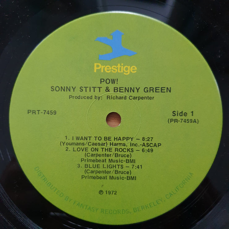 Sonny Stitt – Pow! - Vinyl LP Record - Very-Good+ Quality (VG+)