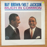 Ray Brown / Milt Jackson – Much In Common - Vinyl LP Record - Very-Good+ Quality (VG+)