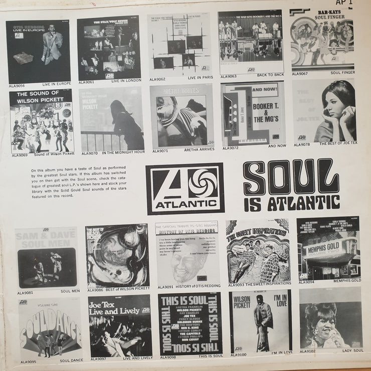 Atlantic Is Soul - Various Artists - Vinyl LP Record - Good Quality (G) (Goood)
