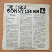 Sonny Criss – This Is Criss! - Vinyl LP Record - Very-Good Quality (VG)  (verry)(verry)