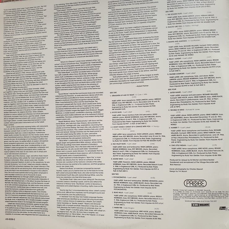 Yusef Lateef – Reevaluations: The Impulse Years - Double Vinyl LP Record - Very-Good+ Quality (VG+) (verygoodplus)