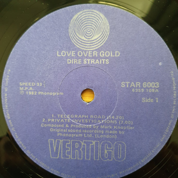 Dire Straits - Love Over Gold - Vinyl LP Record  (VG+)