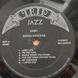 Sarah Vaughan – Sassy - Vinyl LP Record - Very-Good+ Quality (VG+) (verygoodplus)