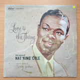 Nat King Cole - Love Is The Thing - Vinyl LP Record - Very-Good+ Quality (VG+) (verygoodplus)