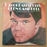 Glen Campbell - 25 Greatest Hits – Double Vinyl LP Record - Very-Good+ Quality (VG+) (verygoodplus)