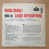 Louis Armstrong ‎– Hello, Dolly! - Vinyl LP Record - Very-Good Quality (VG)  (verry)
