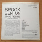 Brook Benton ‎– Lie To Me - Brook Benton Singing The Blues - Vinyl LP Record - Very-Good- Quality (VG-) (minus)
