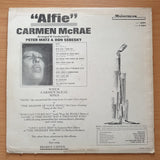Alfie - Carmen McRae – Vinyl LP Record - Very-Good+ Quality (VG+) (verygoodplus)