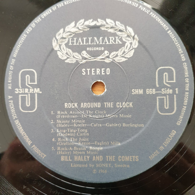 Bill Haley & The Comets – Rock Around The Clock - Vinyl LP Record - Very-Good Quality (VG)  (verry)