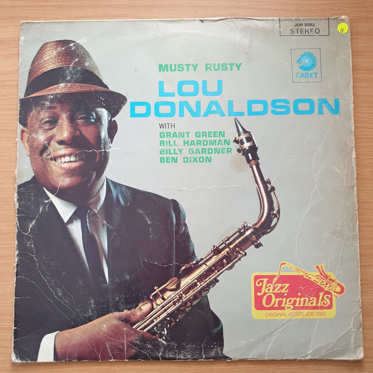 Lou Donaldson – Musty Rusty - Vinyl LP Record  - Good Quality (G) (goood)