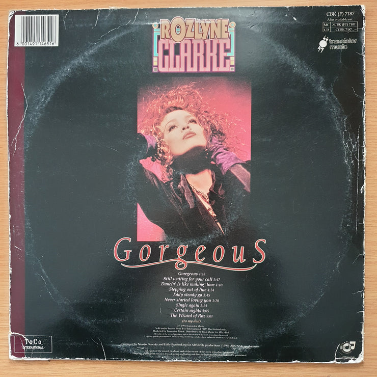 Rozlyne Clarke ‎– Gorgeous - Vinyl LP Record - Very-Good+ Quality (VG+) (verygoodplus)