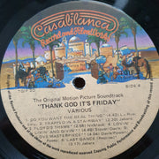Thank G-D It's Friday - Original Motion Picture Soundtrack - Vinyl LP Record - Very-Good Quality (VG)  (verry)