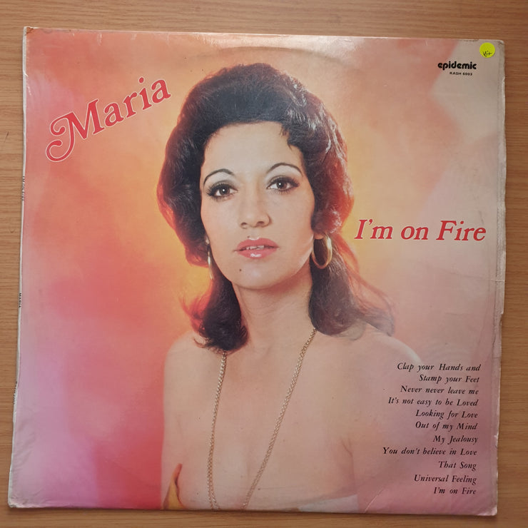 Maria – I'm On Fire - Vinyl LP Record  (VG+)