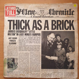 Jethro Tull – Thick As A Brick - Vinyl LP Record - Very-Good- Quality (VG-) (minus)