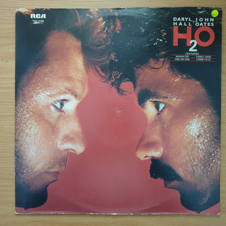 Daryl Hall + John Oates – H₂O (TRC) - Vinyl LP Record  (VG+)