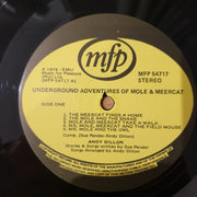 Underground Adventures of Meercat & Mole - Andy Dillon Vinyl LP Record - Very-Good+ Quality (VG+) (verygoodplus)