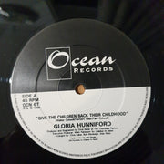 Give The Children Back Their Childhood - Gloria Hunniford (12" 45 RPM)- Vinyl LP Record - Very-Good+ Quality (VG+) (verygoodplus)