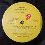 Peter Tosh – Wanted Dread & Alive - Vinyl LP Record - Very-Good Quality (VG)  (verry)