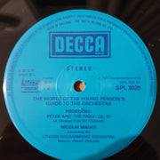 The World Of The Young Persons Guide to the Orchestra -  Vinyl LP Record - Very-Good+ Quality (VG+) (verygoodplus)