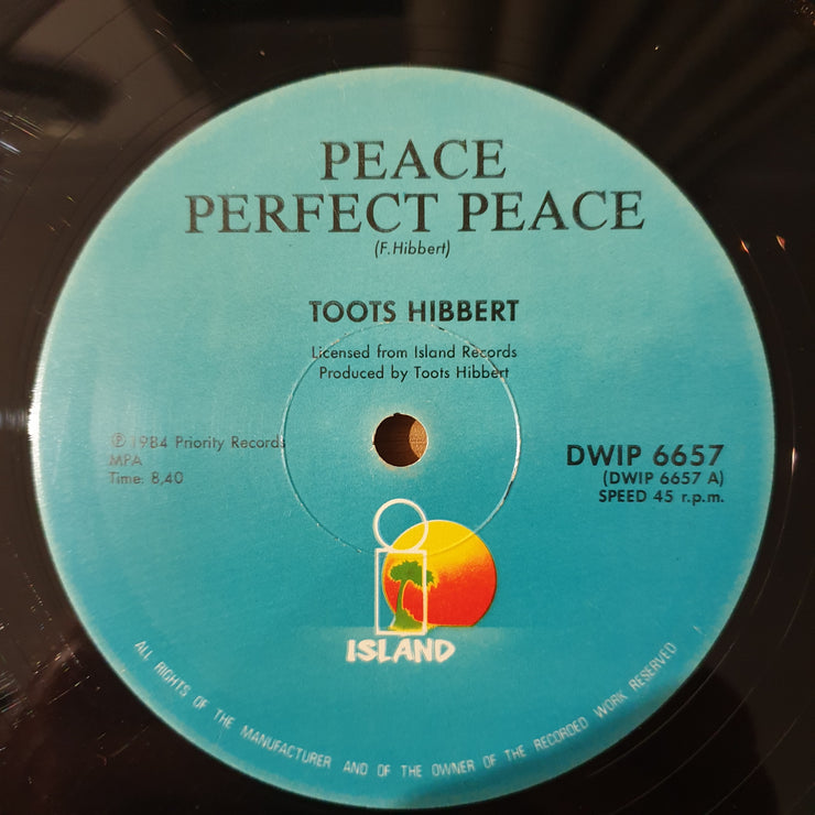 Toots Hibbert – Revival Time / Peace Perfect Peace - Vinyl LP Record - Vinyl LP Record - Very-Good Quality (VG)  (verry)