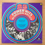 25 Power Hits by Original Artists - Vinyl LP Record (VG+)