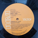 Charley Pride – Songs Of Love By Charley Pride – Vinyl LP Record - Very-Good+ Quality (VG+) (verygoodplus)