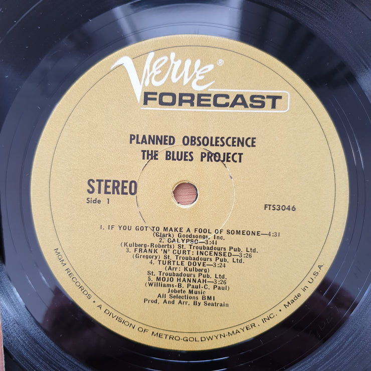 The Blues Project – Planned Obsolescence – Vinyl LP Record - Very-Good+ Quality (VG+) (verygoodplus)