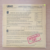 UB40 ‎– Signing Off - Vinyl LP Record - Very-Good+ Quality (VG+)