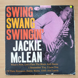 Jackie McLean ‎– Swing, Swang, Swingin' - Vinyl LP Record - Good+ Quality (G+) (gplus)