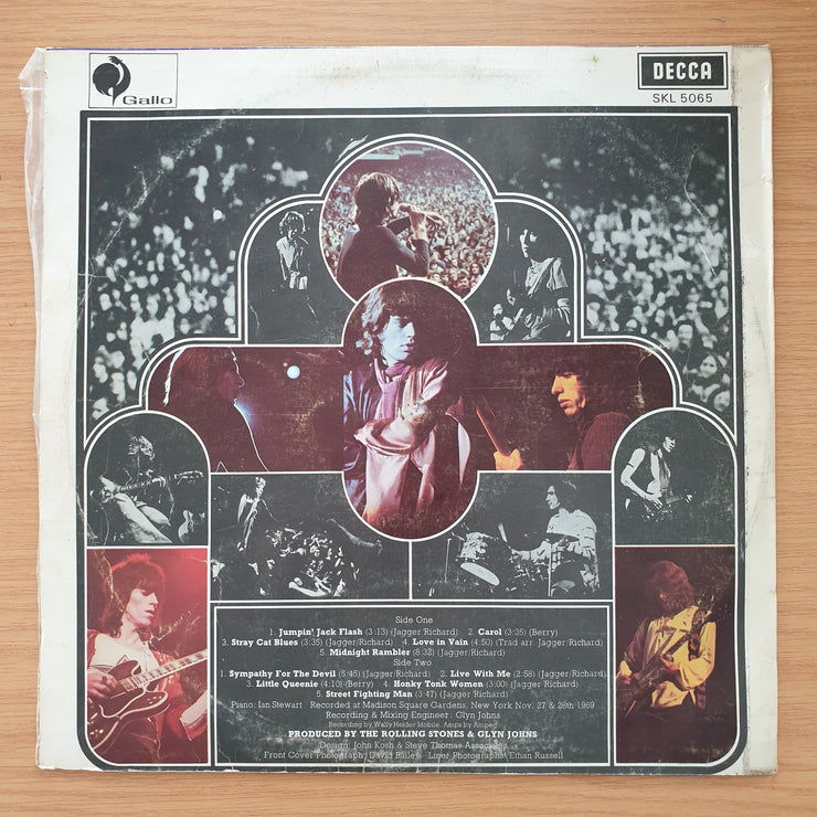 The Rolling Stones – Get Yer Ya-Ya's Out! - The Rolling Stones In Concert  - Vinyl LP Record - Very-Good- Quality (VG-) (minus)