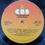 Judas Priest – Killing Machine -  Vinyl LP Record - Very-Good Quality (VG)  (verry)