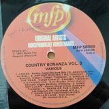 Country Bonanza - Vol 3 -  Vinyl LP Record - Very-Good Quality (VG)  (verry)