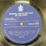 Raphael ‎– Live At The Talk Of The Town  – Vinyl LP Record - Very-Good+ Quality (VG+)