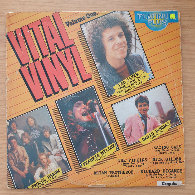 Vital Vinyl - Volume One - Original Artists -  Vinyl LP Record - Very-Good Quality (VG)  (verry)