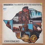 John Edmond - Rhodesia - The Brave and the Beautiful (Zimbabwe/Rhodesia) - Double Vinyl LP Record - Very-Good+ Quality (VG+) (verygoodplus)