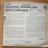 Simon & Garfunkel ‎– Wednesday Morning, 3 A.M.  - Vinyl LP Record - Very-Good- Quality (VG-) (minus)