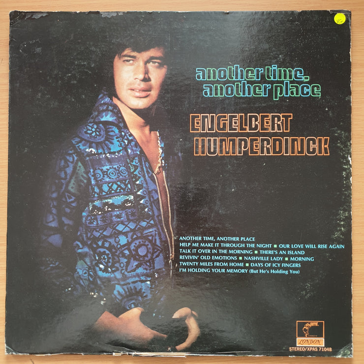 Engelbert Humperdinck – Another Time, Another Place - Vinyl LP Record - Very-Good+ Quality (VG+) (verygoodplus)