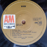 Herb Alpert & The Tijuana Brass ‎– Warm -  Vinyl LP Record - Very-Good Quality (VG)  (verry)