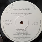 Leprechauns - Live at the Jolly Roger (The President - Holiday Inn) - Autographed - Vinyl LP Record - Very-Good+ Quality (VG+) (verygoodplus)