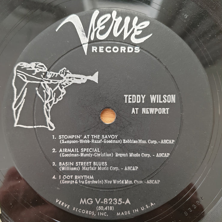 The Teddy Wilson Trio & Gerry Mulligan Quartet With Bob Brookmeyer – At Newport -  Vinyl LP Record - Very-Good Quality (VG)  (verry)