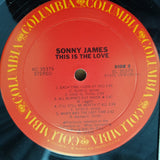 Sonny James – This Is The Love - Vinyl LP Record - Very-Good+ Quality (VG+) (verygoodplus)