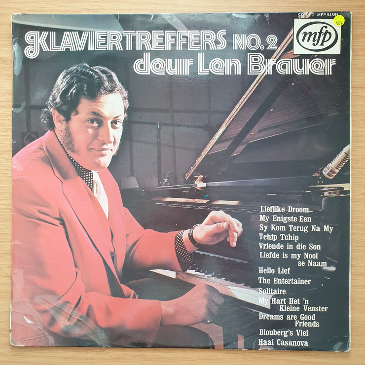 Len Brauer - Klavier Treffers No. 2 – Vinyl LP Record - Very-Good+ Quality (VG+) (verygoodplus)