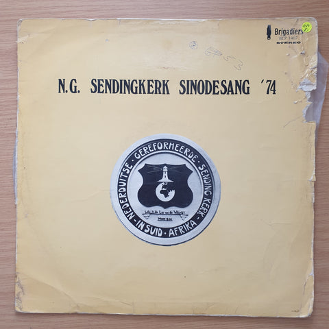 NG Sendingkerk Sinodesang '74 -  Vinyl LP Record - Very-Good Quality (VG)  (verry)