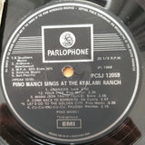 Pino Manci sings at the Kyalami Ranch - autographed – Vinyl LP Record - Very-Good+ Quality (VG+) (verygoodplus)